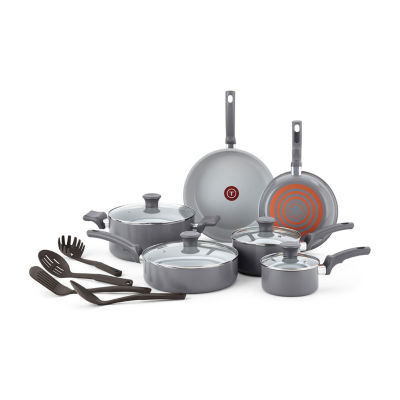 T-Fal Fresh Recycled Cearmic 14-pc. Non-Stick Cookware Set