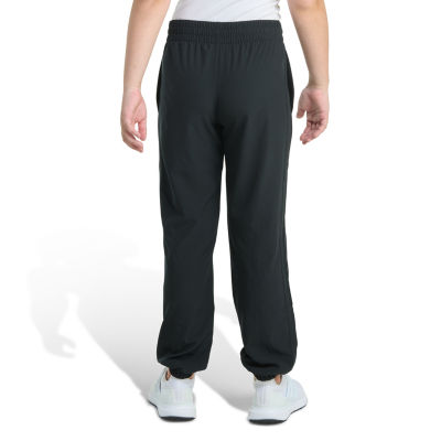 adidas Big Girls Mid Rise Cuffed Jogger Pant