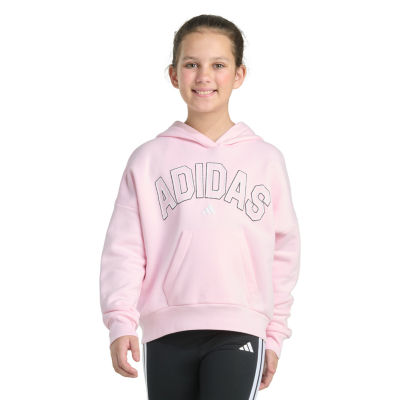 adidas Big Girls Fleece Hoodie