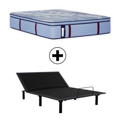Sealy Posturepedic Gatemore 15" Plush Pillow Top - Mattress + Adjustable Base