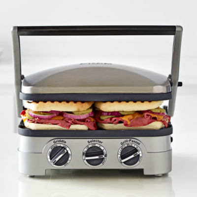 Cuisinart® Griddler + Removable Dishwasher-Safe Plates