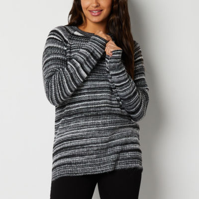 a.n.a Womens Crew Neck Long Sleeve Pullover Sweater