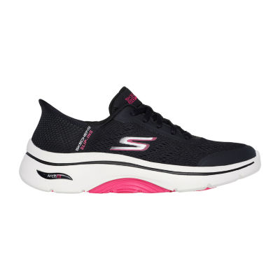 Skechers Womens Go Walk Arch Fit  Valencia Hands Free Slip-Ins Walking Shoes