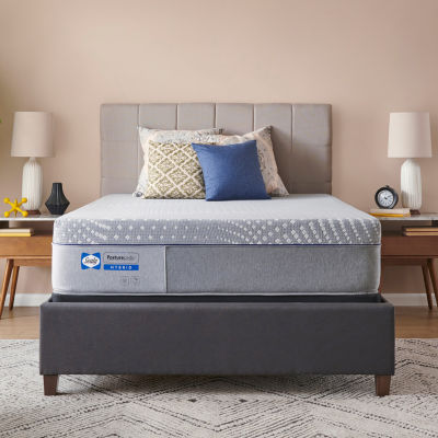 Sealy Posturepedic Lacey 13.25" Hybrid Firm Tight Top - Mattress + Box Spring