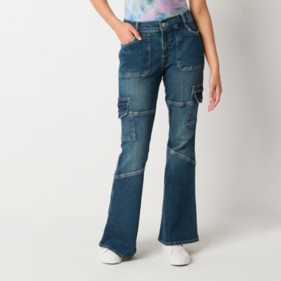 Arizona - Juniors Womens Low Rise Flare Leg Jean