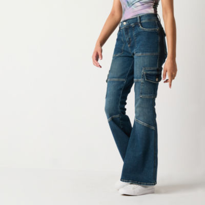 Arizona - Juniors Womens Low Rise Flare Leg Jean