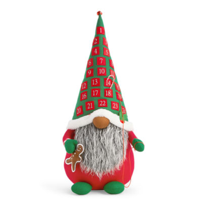 North Pole Trading Co. 27in Advent African American Christmas Gnome