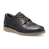 Clarks Brantin Plain Mens Round Closed Toe Oxford Shoes - JCPenney