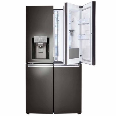 LG ENERGY STAR® 22.7 cu.ft. Smart Wi-Fi Enabled 4-Door Refrigerator with Door-in-Door®