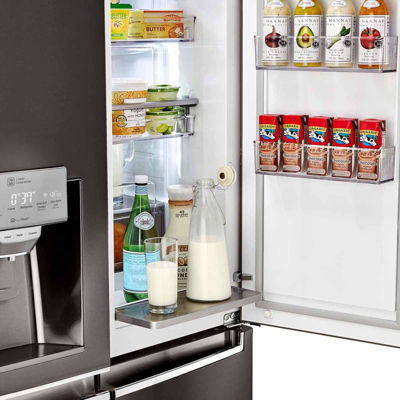 LG ENERGY STAR® 22.7 cu.ft. Smart Wi-Fi Enabled 4-Door Refrigerator with Door-in-Door®