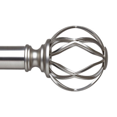 Liz Claiborne Swirled Cage 1 1/4 IN Adjustable Curtain Rod