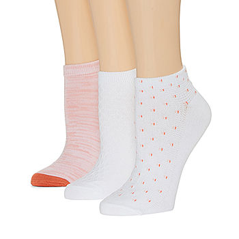 Cuddl Duds 3 Pair Low Cut Socks Womens - JCPenney