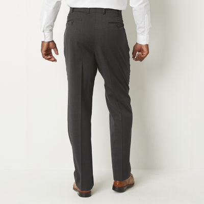 Stafford Coolmax All Season Ecomade Mens Big and Tall Classic Fit Suit Pants