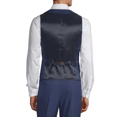 J. Ferrar Ultra Comfort Mens Big and Tall Classic Fit Suit Vest