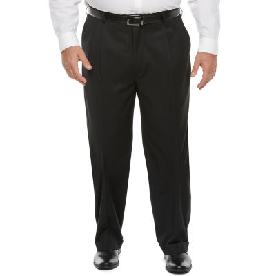 Stafford Coolmax Mens Big and Tall Stretch Fabric Classic Fit Suit Pants