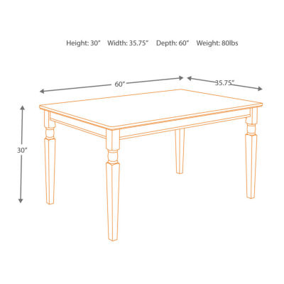 Signature Design by Ashley® Owingsville Dining Room Table