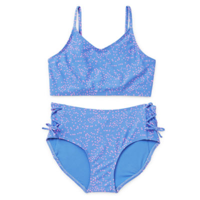 Thereabouts Little & Big Girls Bikini Set, Color Luau Blue JCPenney