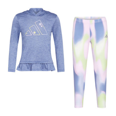 Adidas Little Girls 2-pc. Legging Set