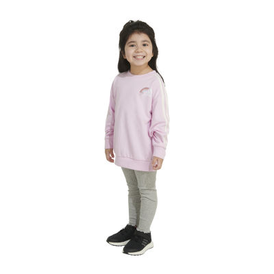 Adidas Little Girls 2-pc. Pant Set