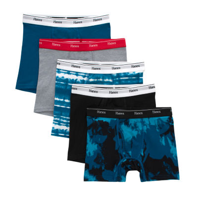 Hanes Big Boys 5 Pack Boxer Briefs - JCPenney