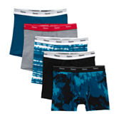Hanes Big Boys 5 Pack Boxer Briefs, Color: Assorted - JCPenney
