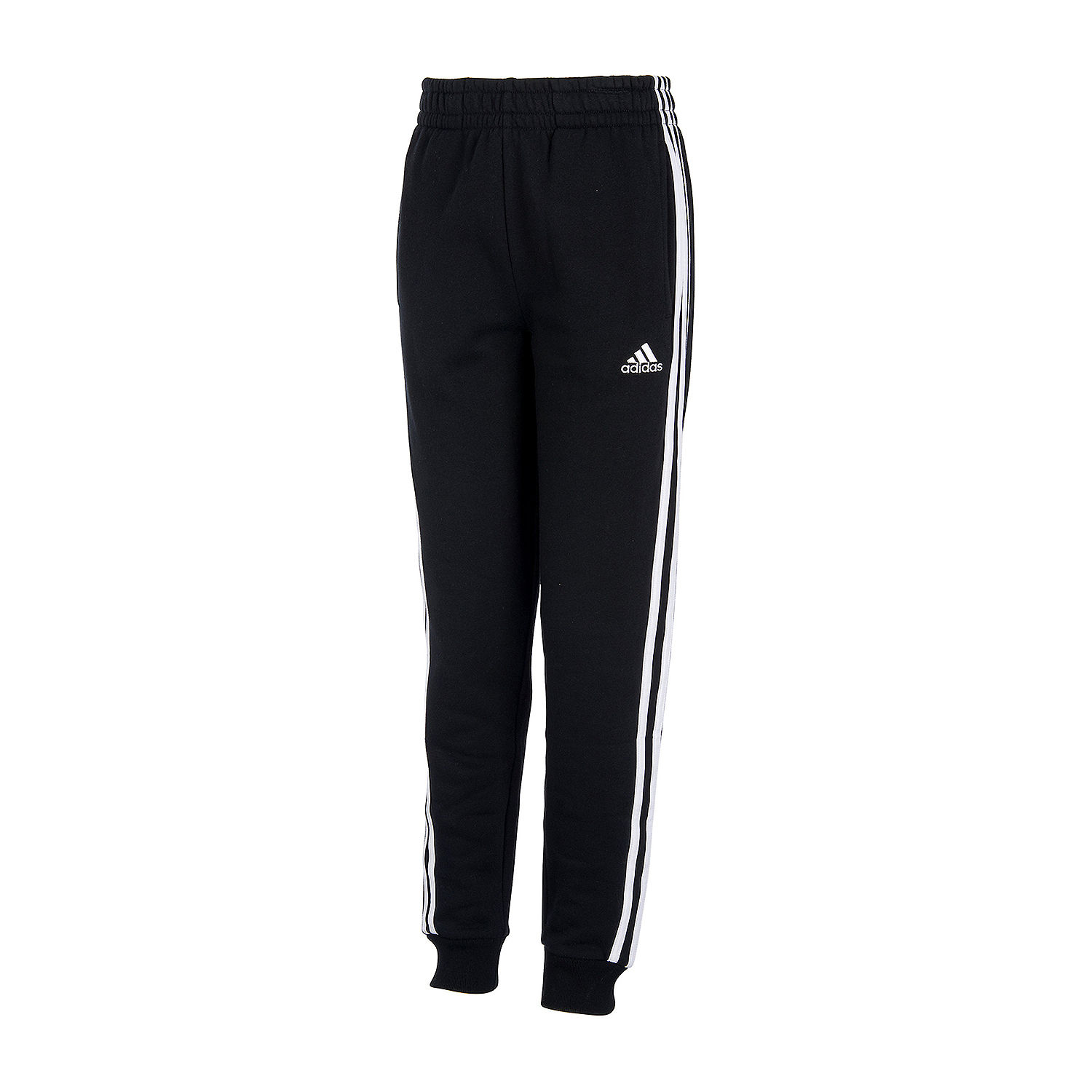 adidas Little Boys Tapered Sweatpant, Color: Black - JCPenney