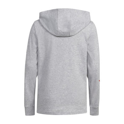 Boys hooded online shirt