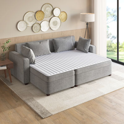 Madison Park Essentials Delta Micro Fiber Sofa Bed Mattress Pad
