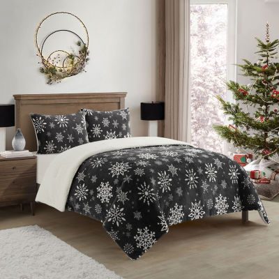 Stratford Park Rowley 3pc 3-pc. Geometric Midweight Comforter Set