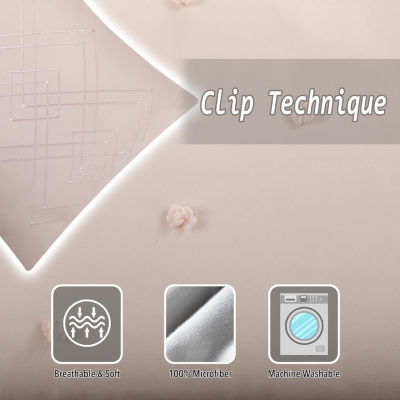 Stratford Park Farah 5pc Geometric Midweight Comforter Set