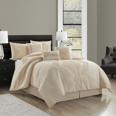 Stratford Park Eloise 7-pc. Geometric Midweight Comforter Set