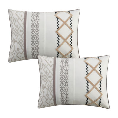 Stratford Park Quinn 15-pc. Geometric Midweight Comforter Set