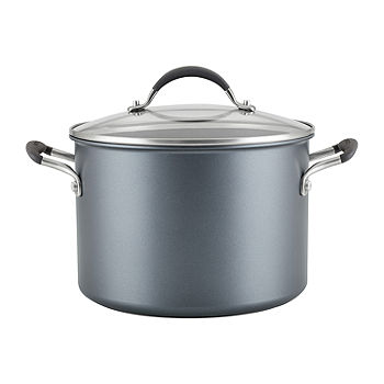T-Fal 2-qt. Aluminum Sauce Pan with Lid, Color: Gray - JCPenney