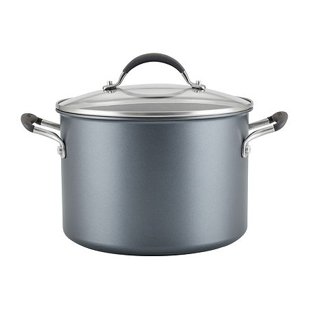 Circulon A1 Series With ScratchDefense 8-qt. Stockpot With Lid, One Size, Gray