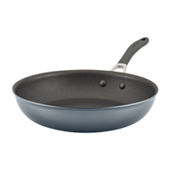Anolon Advanced Home Hard-Anodized Nonstick Deep Frying Pan with Lid · 12- Inch