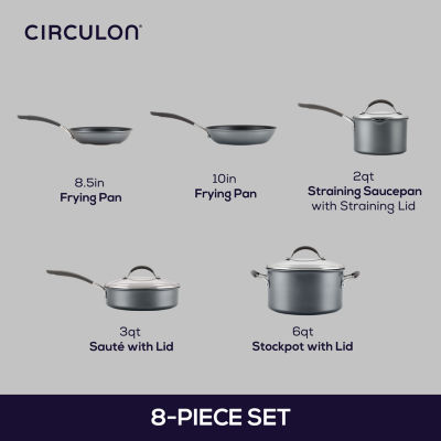 Circulon A1 Series with ScratchDefense 8-pc. Non-Stick Cookware Set