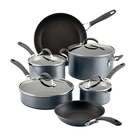 Circulon A1 Series With ScratchDefense 10-pc. Non-Stick Cookware Set, One Size, Gray