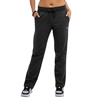 Hanes Womens Mid Rise Jogger Pant, Color: Black - JCPenney