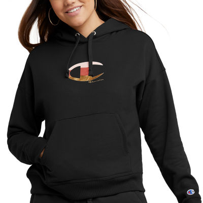 Champion Powerblend Womens Long Sleeve Hoodie CoolSprings Galleria