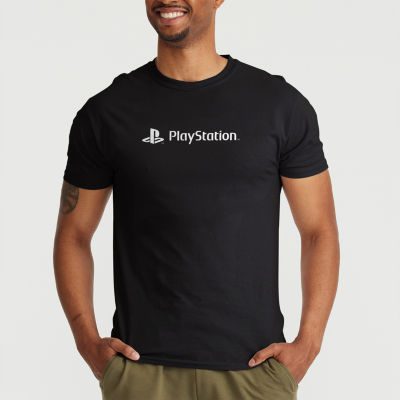 Mens Short Sleeve Playstation Graphic T-Shirt