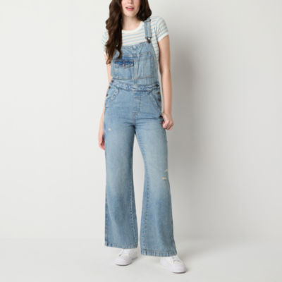 Arizona Sleeveless Overalls-Juniors