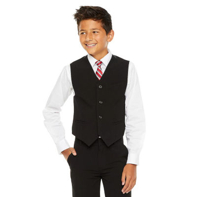 Van Heusen Boys Point Collar Long Sleeve Shirt + Tie Set