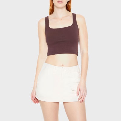 Forever 21 Womens Mid Rise A-Line Skirt-Juniors