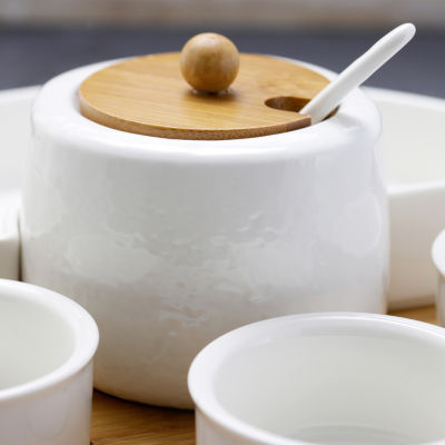 Elama 8-pc. Stoneware Serving Sets