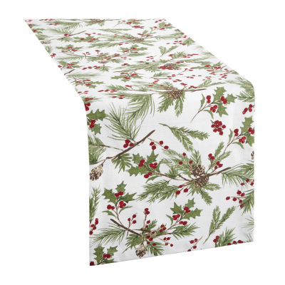 North Pole Trading Co. Holly Berry Table Runners