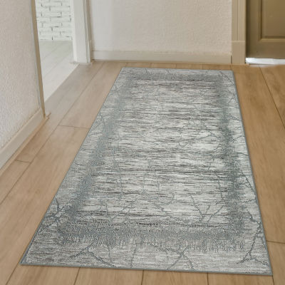 Radici Davide Abstract 24"X96" Indoor Rectangular Runner