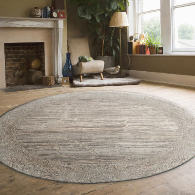 Radici Davide Abstract Indoor Round Area Rug