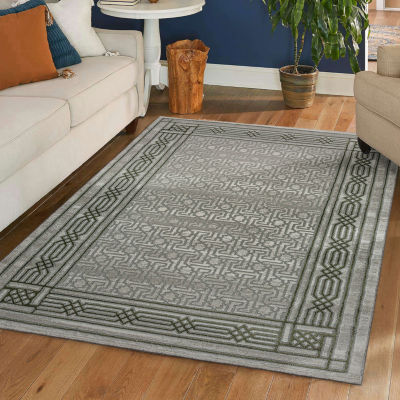 Radici Davide Bordered Indoor Rectangular Accent Rug