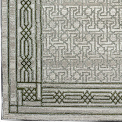 Radici Davide Bordered Indoor Rectangular Accent Rug