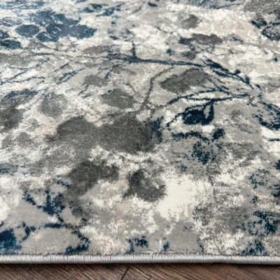 Radici Livgno Floral 5X7 Indoor Rectangular Area Rug